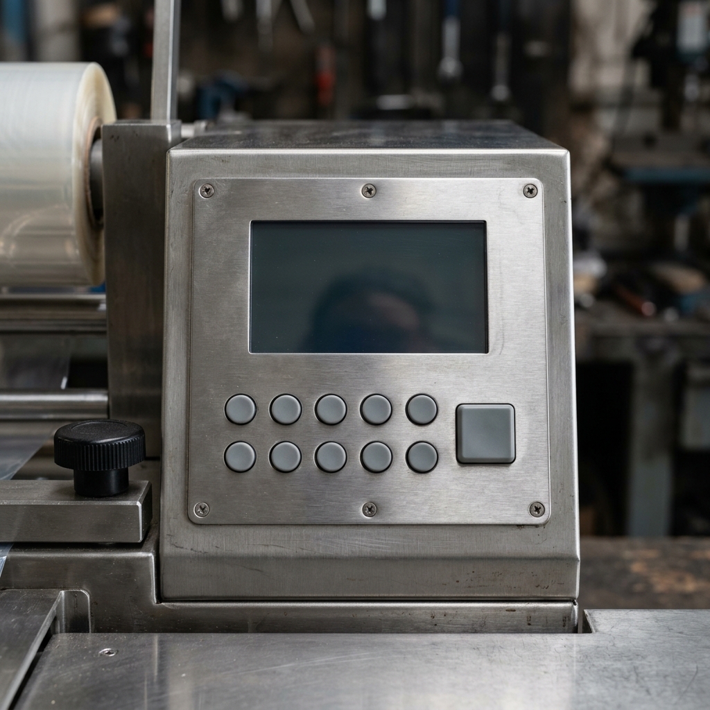 แผงควบคุมดิจิทัลของเครื่องซีลตั้งโต๊ะ (Digital Control Panel)