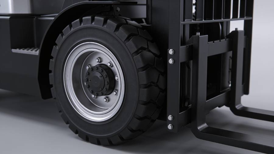 Solid Forklift Tire