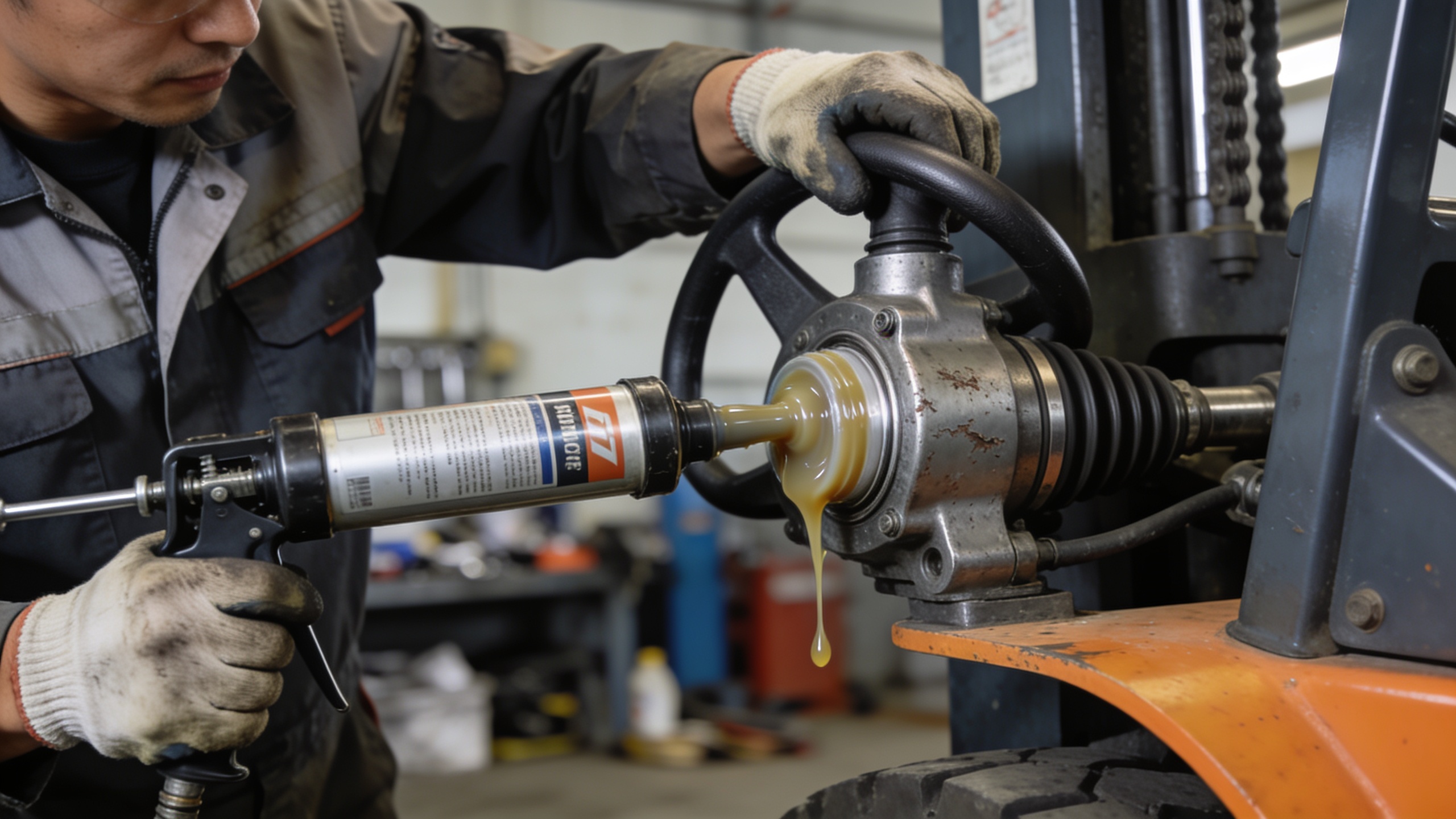 Forklift Joint Maintenance